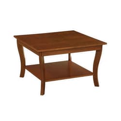 Convenience Concepts American Heritage Square Coffee Table, Espresso