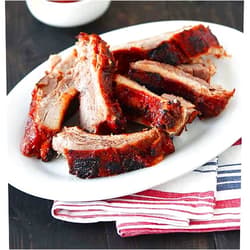 Pig of the Month BBQ Award Winning Slow Smoked Baby Back BBQ Ribs