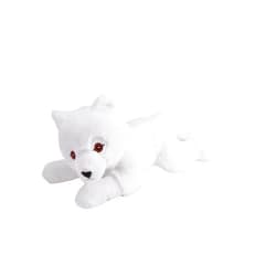 Wild Republic Ecokins, Arctic Fox, Stuffed Animal, 12 inches, Gift for Kids, Plush Toy, Made from Spun Recycled Water Bottles, Eco Friendly, Child’s Room Décor