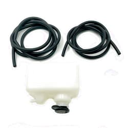 BRGMAX Coolant Bottle Radiator Overflow Reservoir with Lines Fits For Yamaha Banshee 1987-2006