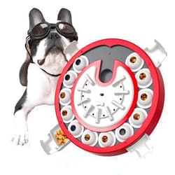FFDOGGY KADTC Dog Puzzle Toy Brain Mental Stimulation Mentally Stimulating Puppy Treat Dispensing Food Feeder Dispenser Advanced Level 3 2 1 Interactive Games For Small/Medium/Large Aggressive Chewers Breed T