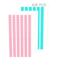 Beyoslf Adhesive Poster Sticky Tack Putty Removable, 408 PCS Mounting Putty Reusable Wall Safe Tack Putty, Non-Toxic Multipurpose Tacky Putty for Hanging Pictures Poster Nails Museum Art Photography