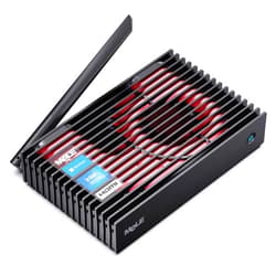 MeLE Mini PC Fanless PCG35HD N5105 Micro Computer, 8GB 256GB Small Desktop Server, Support Triple Monitor 4K WiFi5 Gigabit Ethernet BT5.2 PXE Unlock BIOS Auto Power on Industrial IoT Business