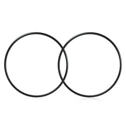 Generic A20038 A-20038 Orings Replacement for Fluval 104, 105, 106, 107, 204, 205, 206, 207 Motor Head Lid Seal Ring （2 Pcs）, Black