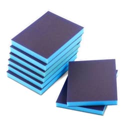 Jamiikury 8Pcs 220 Grit Sanding Sponge, Jamiikury Sanding Blocks Washable and Reusable, Wet Dry Sandpaper Sponge for Wood Metal FurniturePaint and Drywall