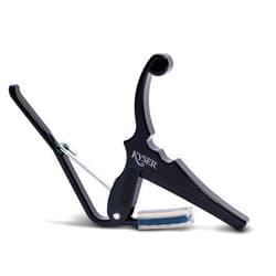 Kyser Quick-Change Capo for electric guitars, Black, KGEBA