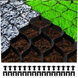 VEVOR Ground Grid 27 ft x 4 ft, 1885 lbs per Sq Ft Load Geo Grid, 2
