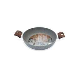 Olympia Woody 9.5 Inch / 24 cm Non-Stick Die Cast Aluminum Deep Pan