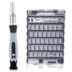Yitaiins Small Screwdriver Set,YitaiIns Mini Screwdriver Set with 120 Magnetic CR-V Batch Heads,Precision Screwdriver Set Tool for Laptops,Phones,Game Console,Cameras