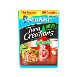 StarKist Tuna Creations BOLD, Sriracha, 2.6 Oz, Pack of 24