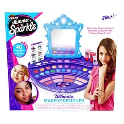 Cra-Z-Art Shimmer’ n Sparkle Real Ultimate Make Up Real Makeup Designer Kit