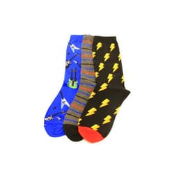 Hot Sox Kids' Fun Conversation Starter Crew Socks-3 Pair Pack-Cool Boys & Girls Gifts