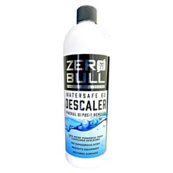 Zero Bull Descaler of Mineral Scale & Rust (16oz concentrate makes 1gal) MOST POWERFUL cleaner for all appliances and surfaces (made in USA)