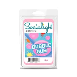 Socialight Candles Bubble Gum Scented Wax Cubes/Melts