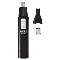 Wahl 5567-500 Ear, Nose and Brow Wet/Dry Battery Trimmer, Black