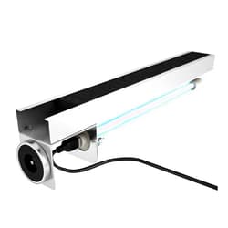 Pure UV Whole House PCO UV-C Light system with Activated Carbon filter with magnet for HVAC Ac air conditioning coil. 16.75