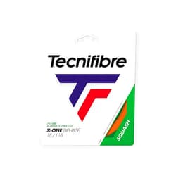 Tecnifibre X-One Biphase Squash String Orange 1.18mm - 10m Set