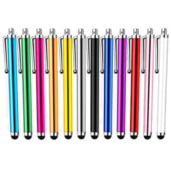 Rpanle Stylus Pens for Touchscreens, 12 Pack Universal Capacitive Touch Screen Pens for Tablets iPad iPhone Smartphone&All Touch Screen Devices - Multiple Colors