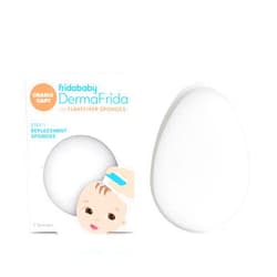Frida Baby Replacement Sponges for The 3-Step Cradle Cap System by Dermafrida The Flakefixer 2 Pack of Soft Sponges Work with The Flakefixer System(Sold Separately)
