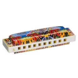 Hohner 145WCBX-A White Cobra Tagged Harmonica, Key of A