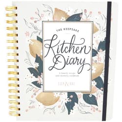 C.R. Gibson, Lily & Val Lemons Kitchen Diary, Family Recipe and Memory Cook Book (QBD-25392)