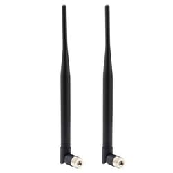 Kaunosta 433MHz Antenna 5dBi RP-SMA Male Raspberry Pi Antenna for Radio Novatel Flipper Transceiver Home Sensor LoRa Module Raspberry Pi Ghost Controls Gate Opener Alarm System GTO GSM GPRS 2pcs