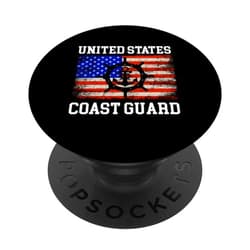 Enjoying A Military Employed In Guarding A Coast United States Coast Guard Forces Coast Guard PopSockets Swappable PopGrip