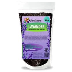 Gardenera Lavender Planting Mix - Promote Healthy Root Development and Aromatic Flowers - 4 QUARTS