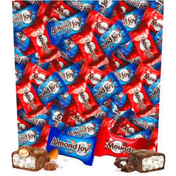 Sweetsome Hersheys Almond Joy & Mounds Assortment - Individually Wrapped Pieces - Bulk Party Pack of Milk Chocolate Almond Joy and Dark Chocolate Coconut Mounds - Chocolate Treats for Kids and Adults - Gluten Free Chocolate Candy - 3 Pound (Pack of 1)