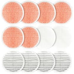 Sgizoku Spinwave Mop Replacement Pads for Bissell Spinwave 20399 23157 23159 2039A 2124A 20393 2039T 2039W 20391 20395 2307 2315A Hard Floor Mop Refill Heavy Scrub Pad- Part #1611297 & 1611298 (6+4+2)