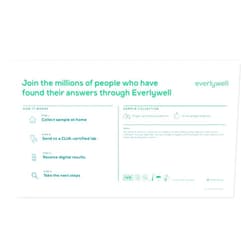 Everlywell at Home STD Test for Women & Men Tests for 5 Common STDs - Accurate Blood & Urine 5 Panel STI Testing - Results Within Days - CLIA Certified Adult Male & Female Collection Kit