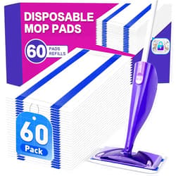 NXPPYY Mop Pads Refills Compatible with Swiffer WetJet Mop, Disposable Mop Pads for Hardwood Floors, Tile, Laminate & Multi-Surface Cleaning, 60 Pack