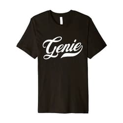 Visit The Funny Sayings Design Good Mood, Funny Sayings & Sarcastic Quotes - Genie Premium T-Shirt