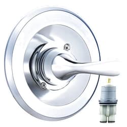 RJDIBAN Replacement for Delta Classic 13 Series Single-Function Trim Kit, T13020 Chrome Shower Handle, Fit Delta Shower Valve R10000 Series (Cartridge Included)