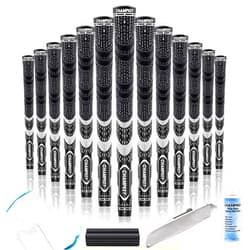CHAMPKEY Premium Hybrid Golf Grips 13 Pack - All Weather Performance Golf Club Grips - Choose Between 13 Grips with Full Kits and 13 Grips