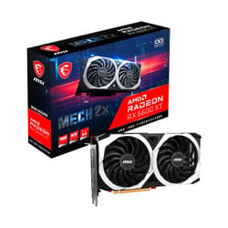 MSI Radeon RX 6600 XT MECH 2X 8G OC Gaming Graphics Card - 8GB GDDR6, 2602MHz, PCI Express 4, 128-bit, 3X DP v 1.4, HDMI 2.1 (Supports 4K & 8K)