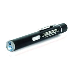 Nursingtools Dual Beam Penlight for Nurses, Students & Medical Doctors - USB LED Rechargeable w/Pupil Gauge & 4 cm Measurements