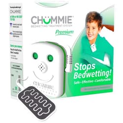 Chummie Premium Bedwetting Alarm for Deep Sleepers - Award Winning, Clinically Proven System with Loud Sounds, Bright Lights and Strong Vibrations, Green
