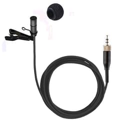 XGWTH Lavalier Microphone Omnidirectional Condenser Lapel Mic Compatible with Sennheiser Wireless System Transmitter Bodypack 3.5mm Stereo Female Screw Plug with Clip & Cap