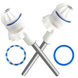 Popbee 2 Pack Pool Cleaner Replacement Parts MX6 MX8 MX6EL MX8EL Tune-Up Kit, Engine Wheel Bearing R0527000 and Drive Shaft Assembly R0525100 Compatible with Zodiac Cleaners