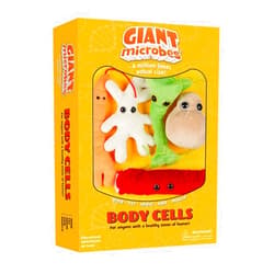 GIANT MICROBES GIANTmicrobes Body Cells Themed Gift Box, Biology Gifts, Science Teacher Gifts, Cell Biology, Cell plush, Nerdy Science Gifts, Biology Decor