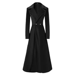 BODOAO Women Vintage Long-sleeved Waist Back Bandage Lace Stitching Gothic Jacket OverCoat Outwear Medieval Illuminated
