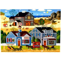 Buffalo Games - Charles Wysocki - Devilstone Harbor - 300 Piece Jigsaw Puzzle for Adults Challenging Puzzle Perfect for Game Nights - Finished Puzzle Size is 21.25 x 15.00