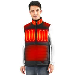 Venture Heated Vest Men, Lightweight Warming Vests – With 4 Heating Zones, Ideal Winter Gift with battery pack included
