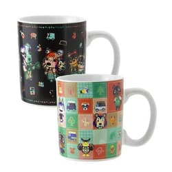 Paladone Animal Crossing Heat Change Mug - Officially Licensed Merchandise, pink, 10 (PP7721NN)