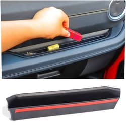 Savadicar Grab Bar Tray Compatible with 2024 2025 Jeep Wrangler (JL) and Jeep Gladiator (JT), Passenger Side GrabTray Storage Organizer, Interior Accessories, Black (Patent Authorization)