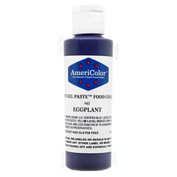 Americolor Soft Gel Paste Food Color, Eggplant, 4.5 Ounce Bottle