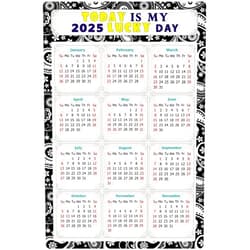 PELICAN INDUSTRIAL 2025 Magnetic Calendar - Calendar Magnets - Today is my Lucky Day - (Fade, Tear, and Water Resistant) - Themed 011 (7 x 10.5)