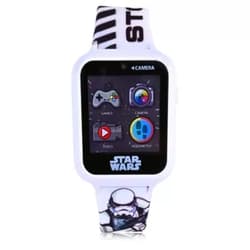 Generic Star Wars Smart Watch for Kids – Storm Trooper Interactive Kids Watch – Kids Smart Watch with Games, Camera, Video Recording – Adjustable White Silicone Bracelet with Storm Trooper Print