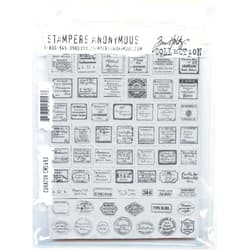 ART GONE WILD Tim Holtz Cling Stamps Curator - CMS493
